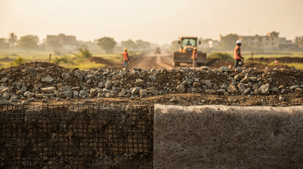 Woven vs Non-Woven Geotextiles for Soil Stabilization
